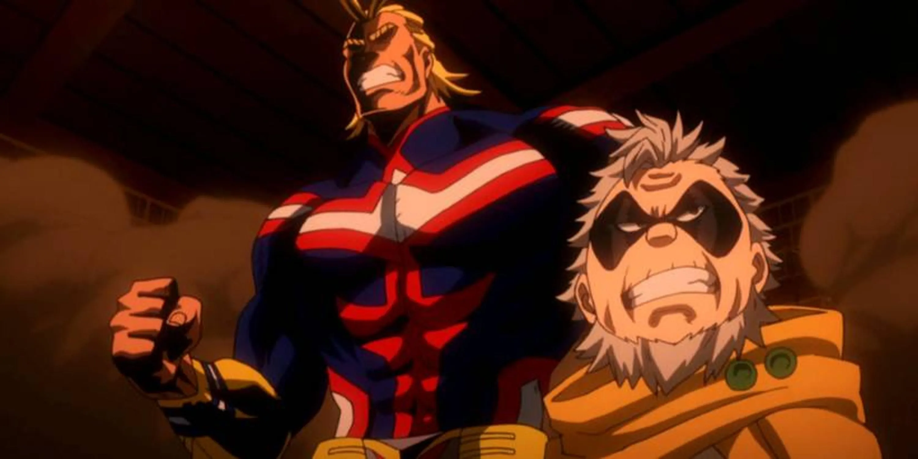 All Might và Gran Torino trong một cảnh phim đầy cảm xúc tại My Hero Academia