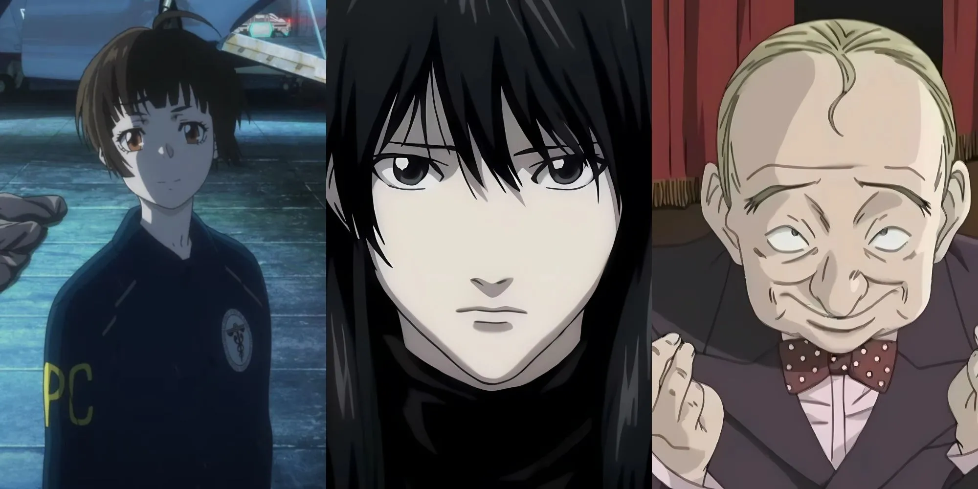 Ba anime Psycho-Pass, Death Note và Monster