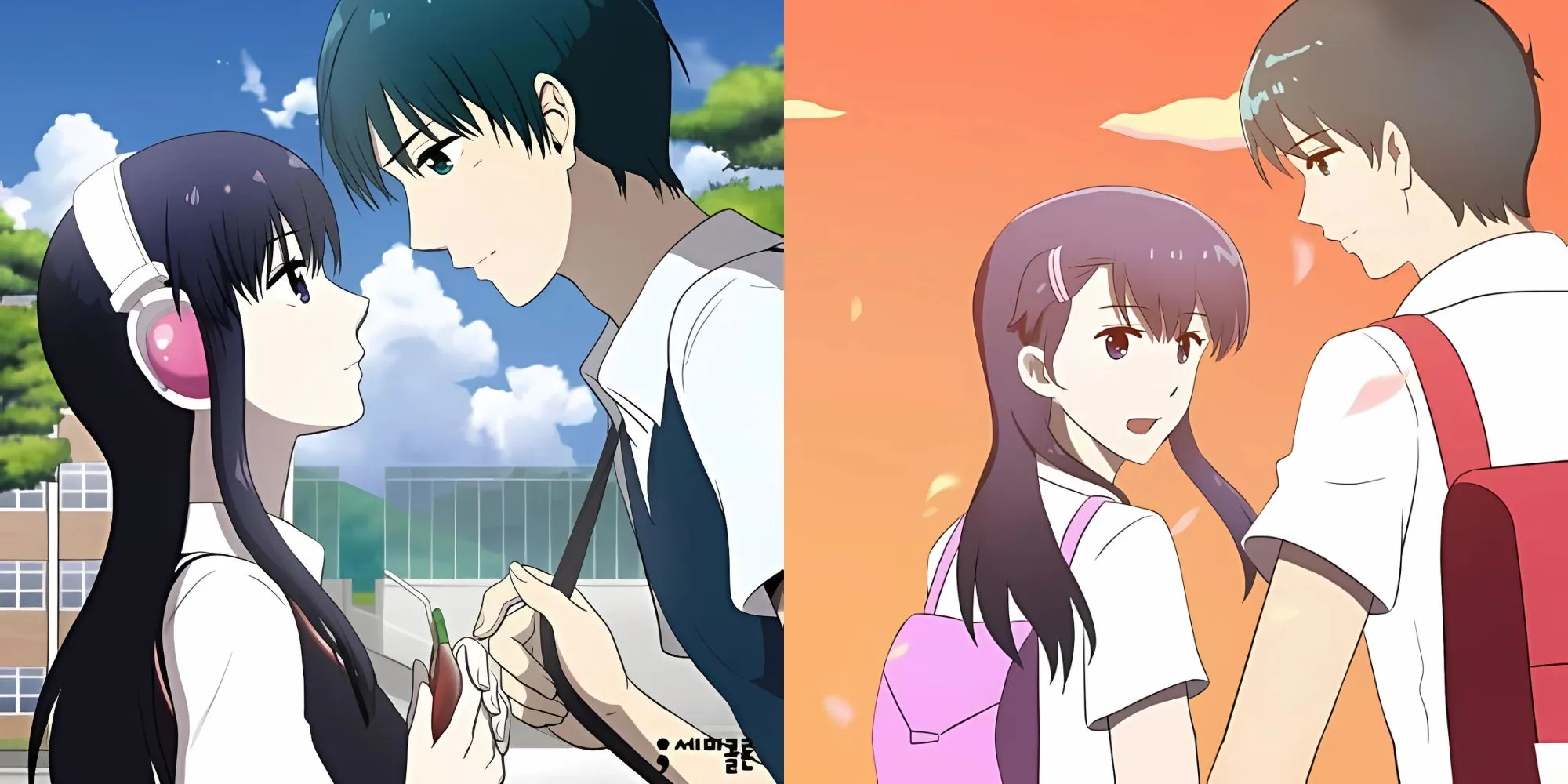 Baek Ma-ri và Jung Jae-min trong manhwa lãng mạn giả tưởng Orange Marmalade