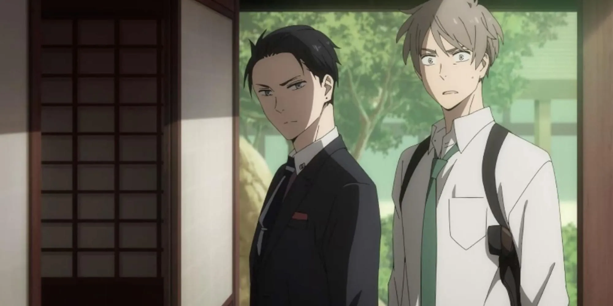 Bộ đôi thám tử Daisuke Kambe và Haru Kato trong anime The Millionaire Detective Balance UNLIMITED