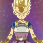 Cabba với trang phục Saiyan Vũ trụ 6 trong Dragon Ball Super