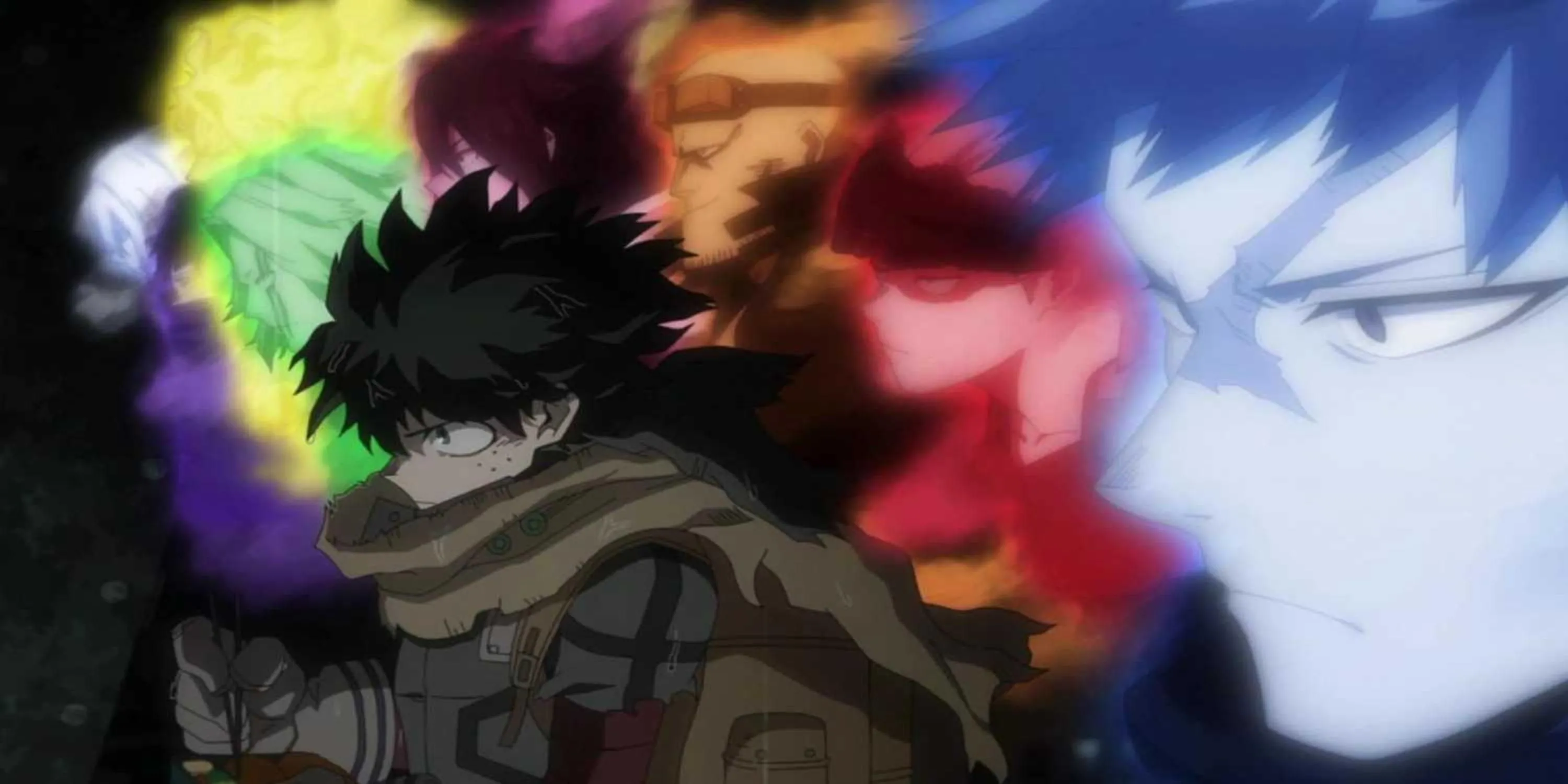 Các người dùng trước của One For All, hiển thị trong ý thức của Izuku Midoriya trong My Hero Academia.