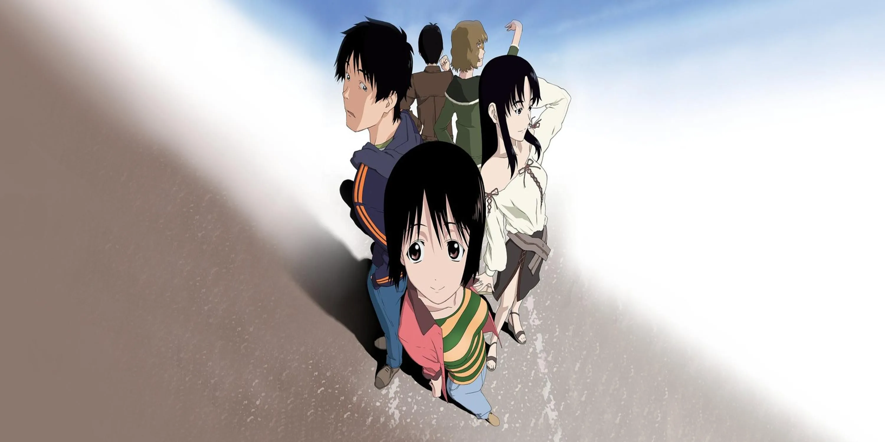 Cảnh anime Welcome To The NHK mô tả nhân vật chính Tatsuhiro Satou suy tư trong phòng