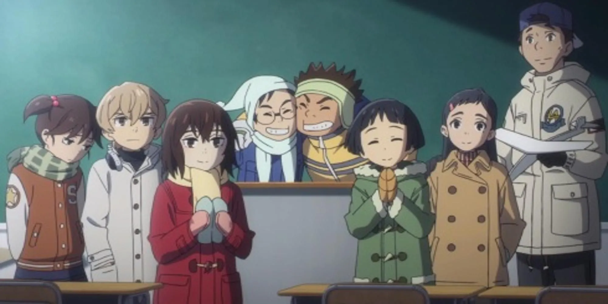 Cảnh quay từ anime Erased