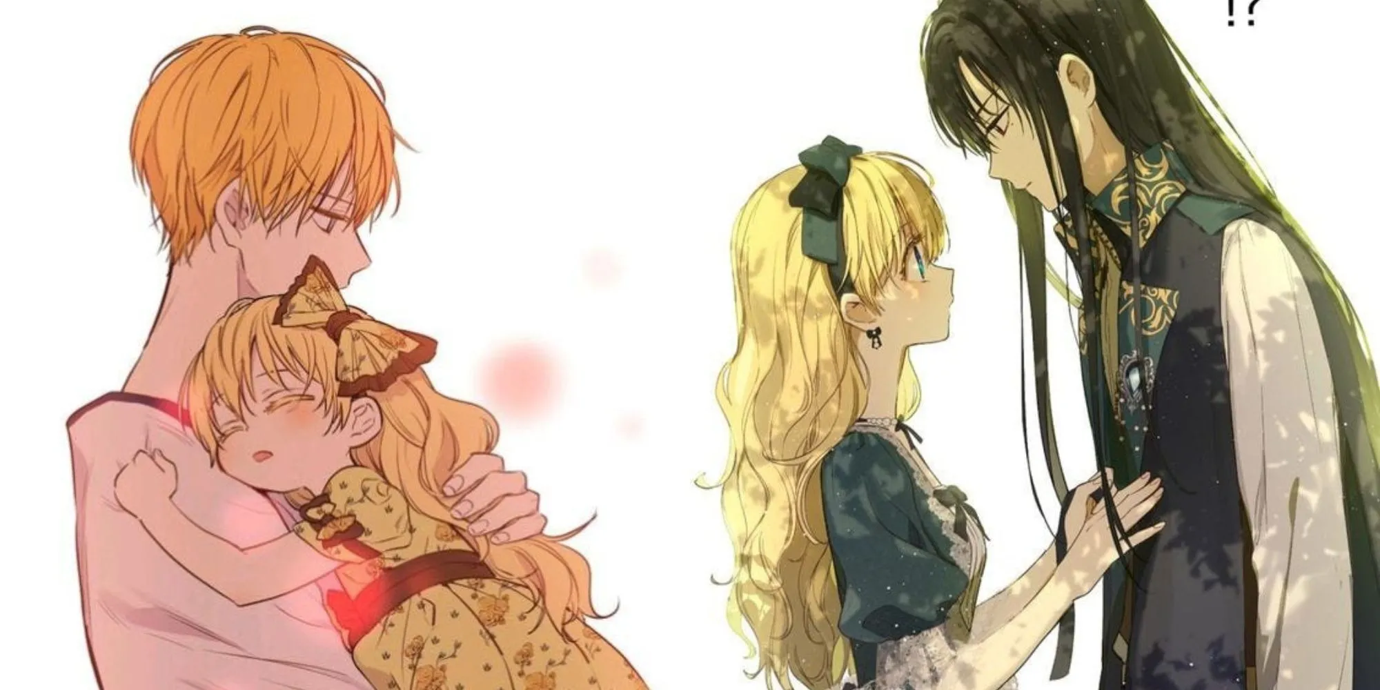 Công chúa Athanasia và Hoàng đế Claude trong manhwa Who Made Me a Princess?
