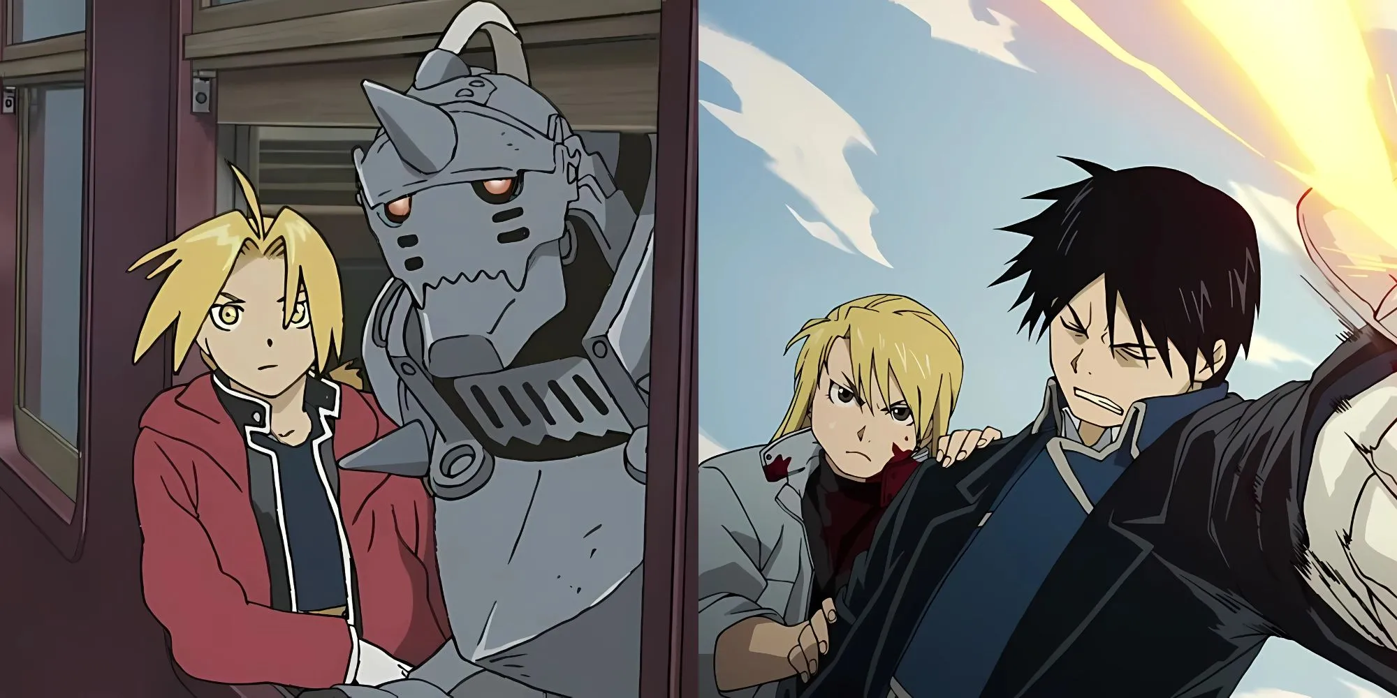 Edward và Alphonse Elric trong Fullmetal Alchemist Brotherhood