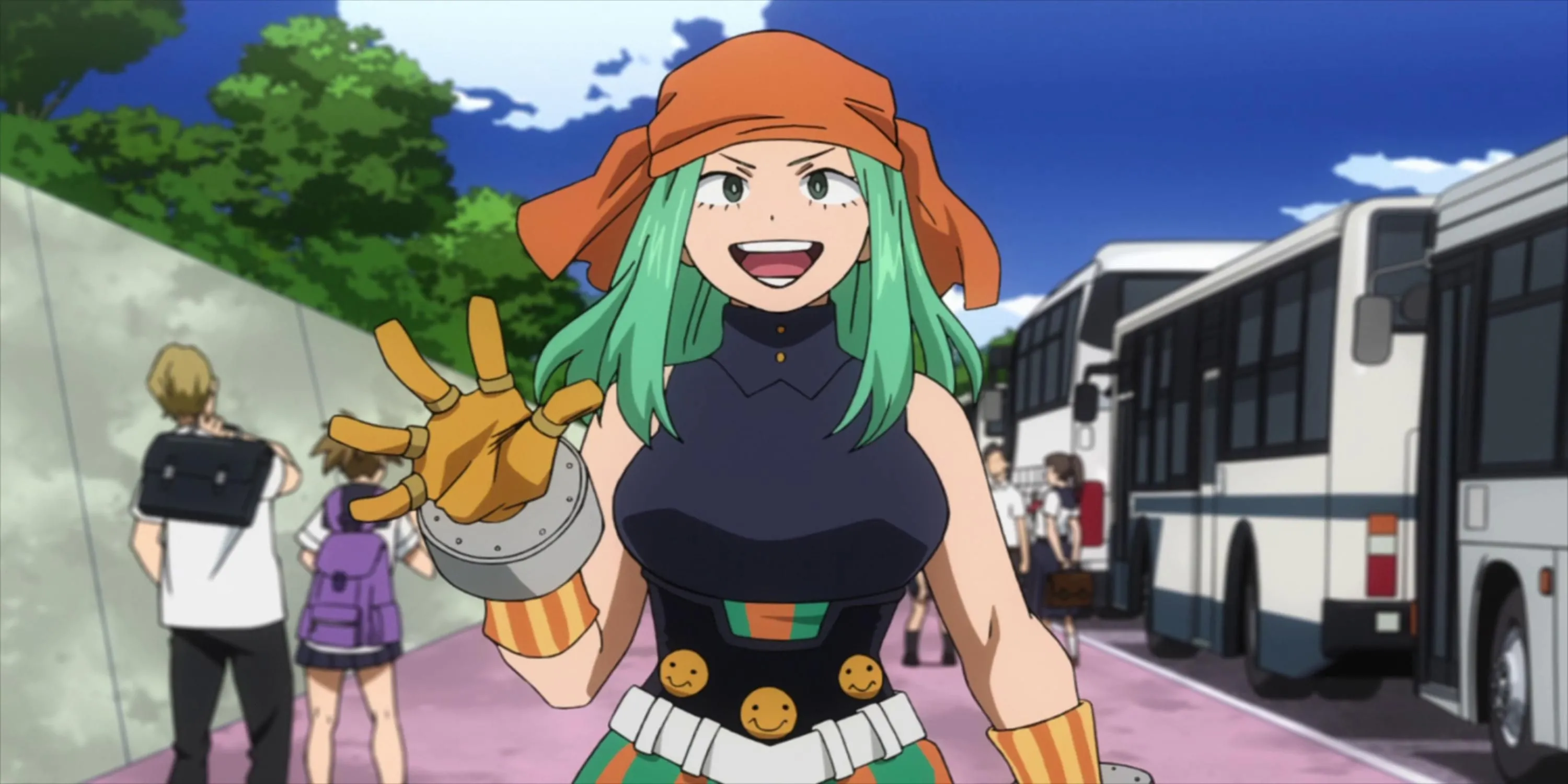 Emi Fukukado (Ms. Joke) với Quirk Bùng Nổ Tiếng Cười