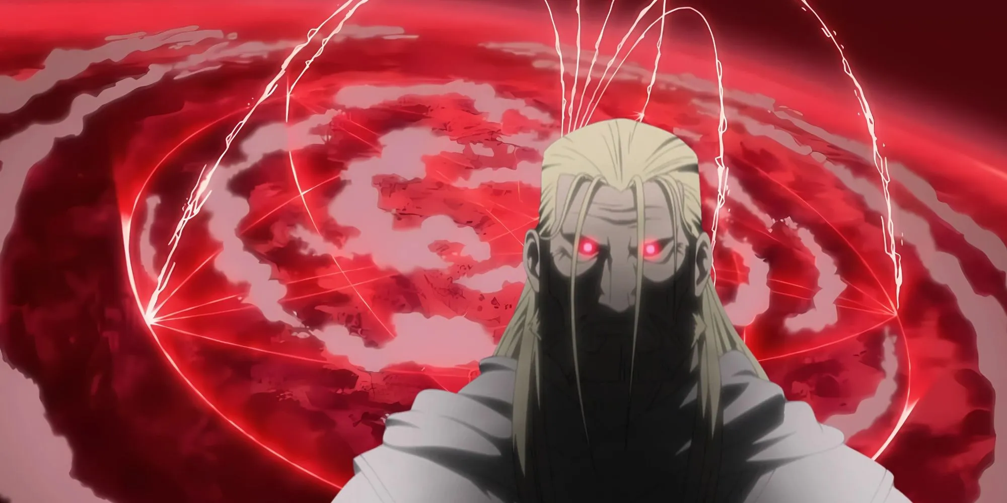 Father, Homunculus chính trong Fullmetal Alchemist Brotherhood, thể hiện quyền năng và sự độc ác của hắn
