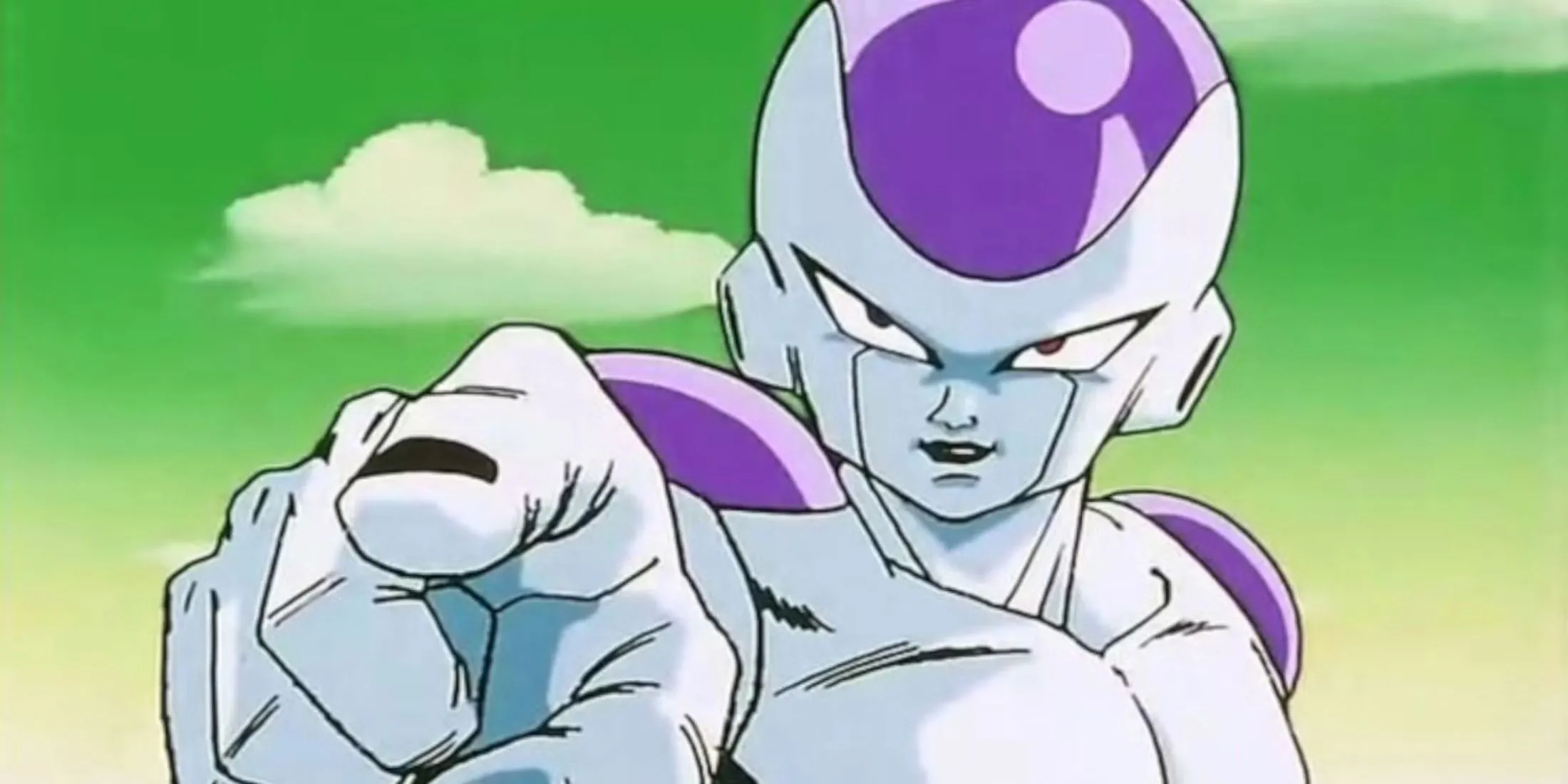 Frieza trong một hình dạng biến đổi đầy uy lực trong Dragon Ball Z