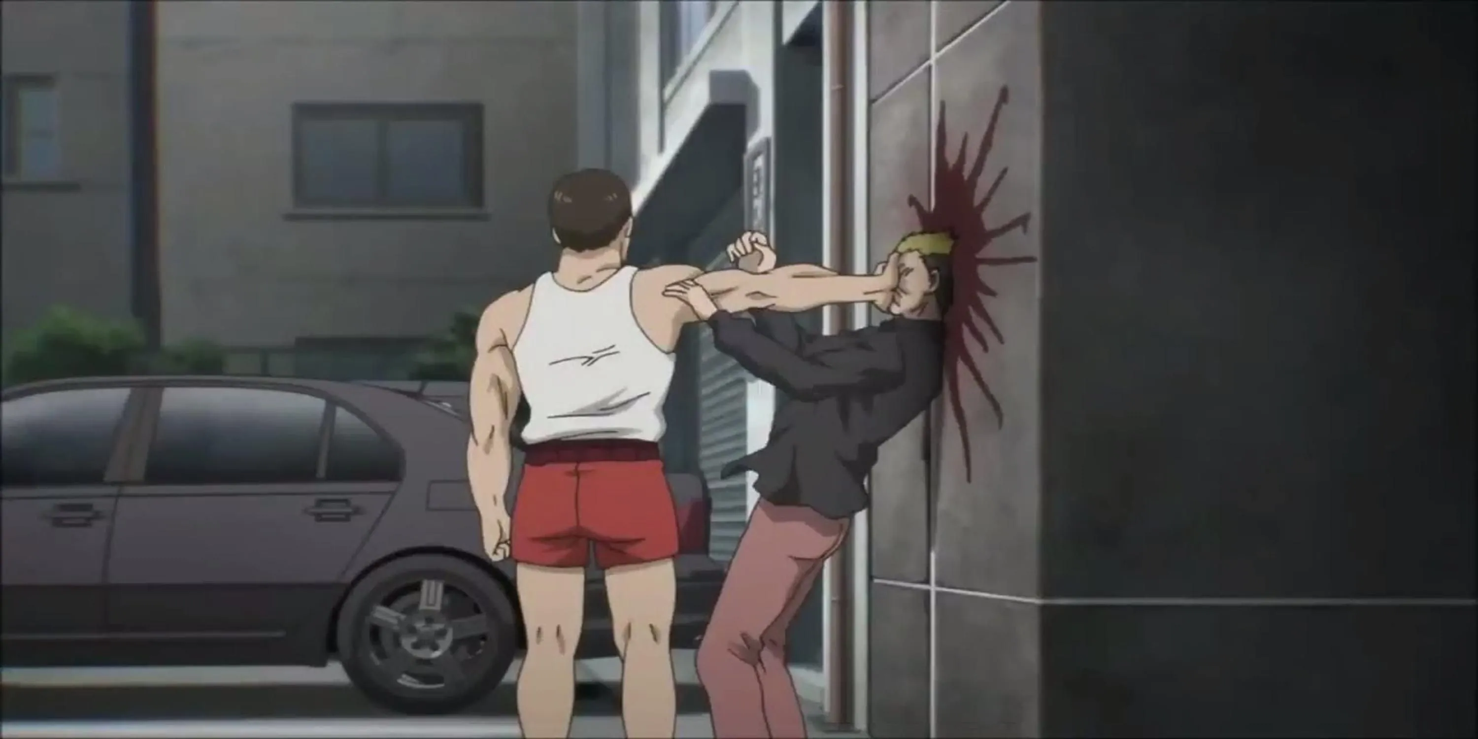 Gotou biến đổi cơ thể chống lại băng Yakuza trong Parasyte The Maxim
