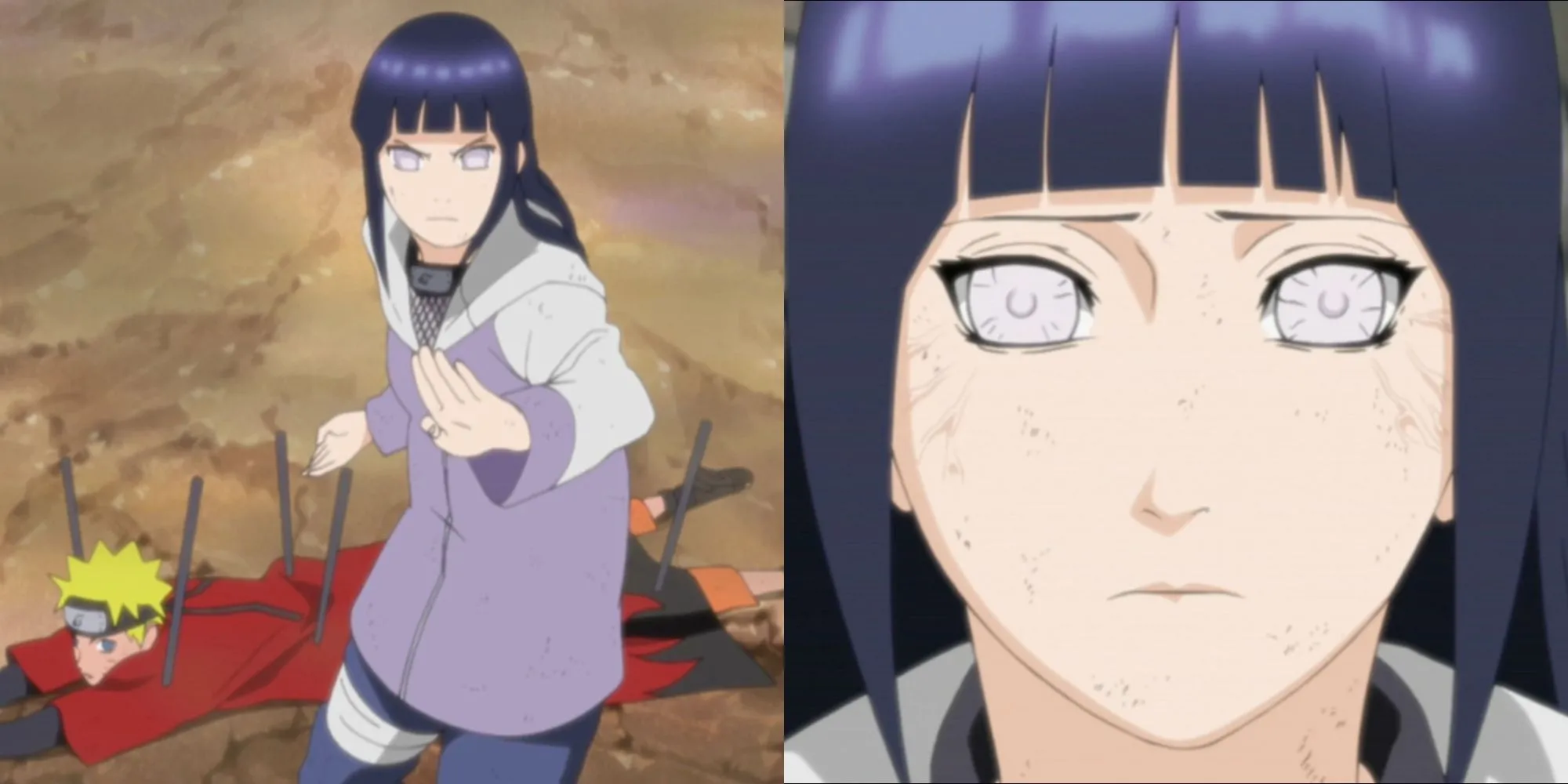 Hinata đối mặt với Pain để bảo vệ Naruto trong tập 166 Naruto Shippuden, 'Lời Thú Nhận'
