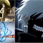 Hình ảnh anime Erased với nhân vật Satoru và bạn bè, bối cảnh hồi hộp bí ẩn