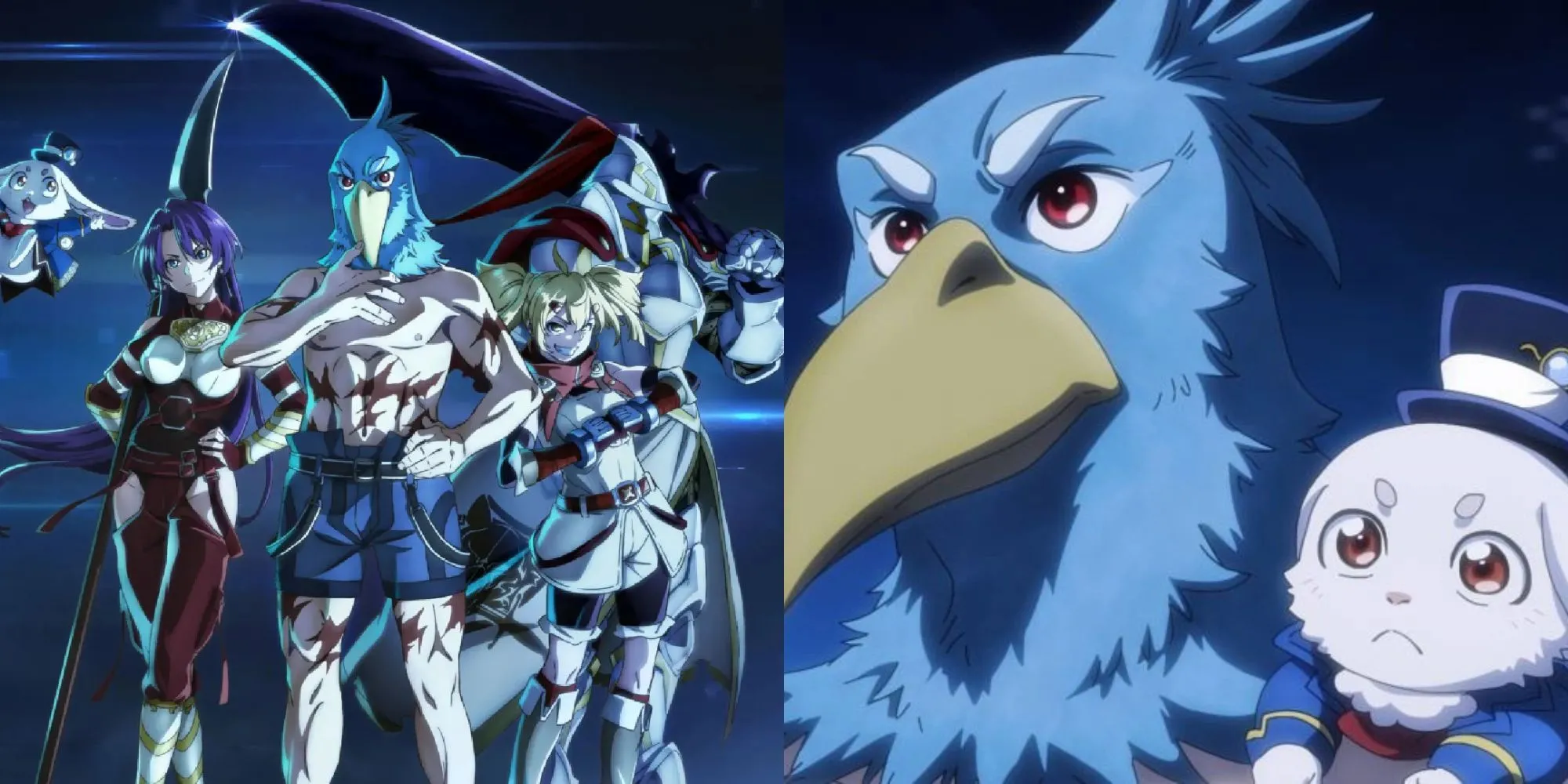 Hình ảnh chính của anime Shangri-La Frontier: Sunraku đối đầu quái vật Unique