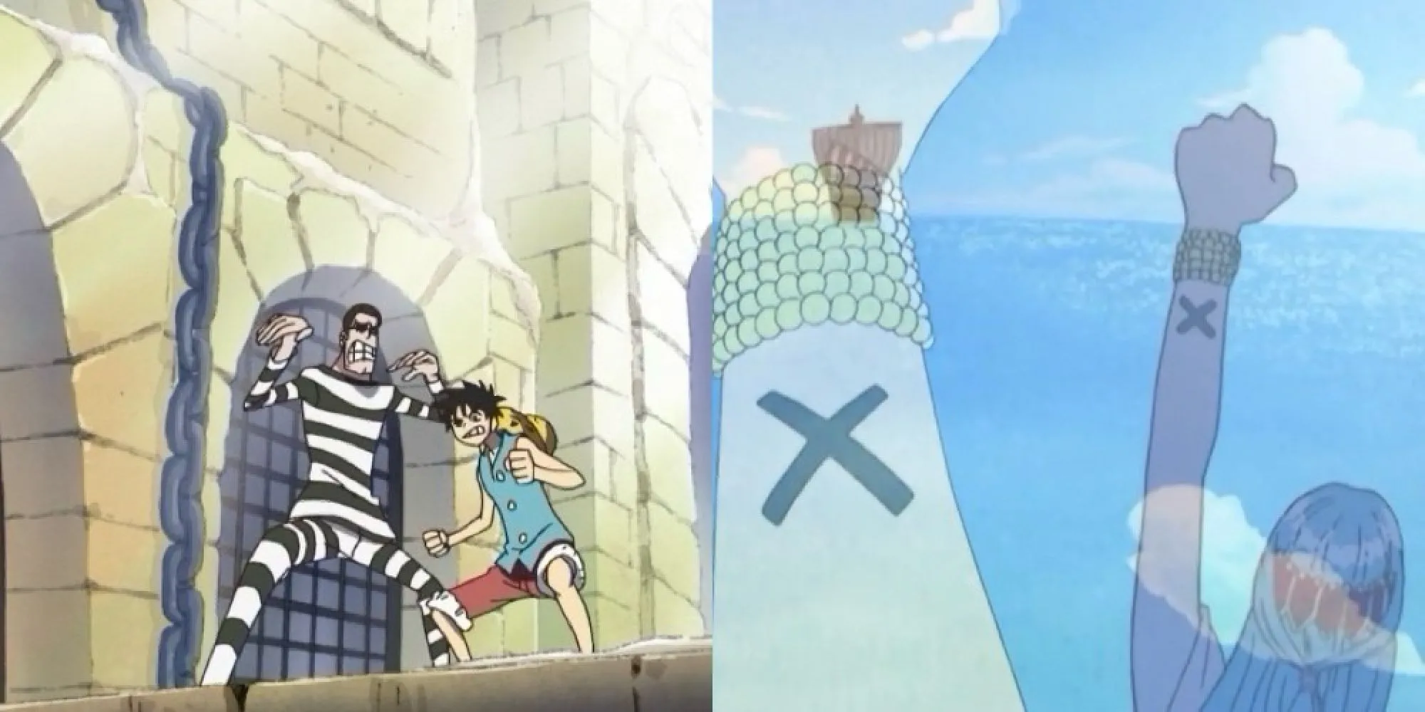 Hình ảnh chung về thế giới One Piece, có thể xuất hiện Kị Sĩ Thần hoặc Thiên Long Nhân