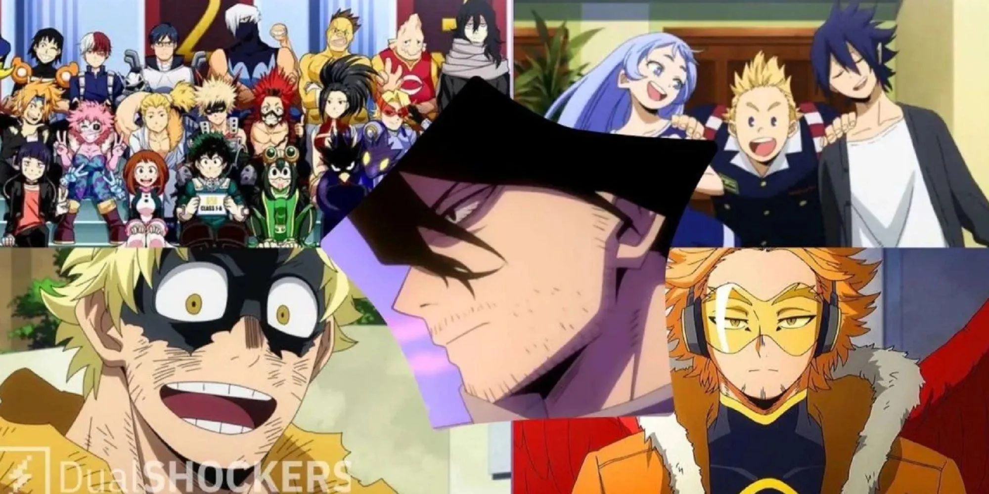 Hình ảnh tổng hợp các giáo viên và người hướng dẫn tiêu biểu tại U.A. trong My Hero Academia