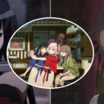 Hình ảnh tổng hợp các nhân vật từ Akame Ga Kill, Lycoris Recoil và Princess Principal