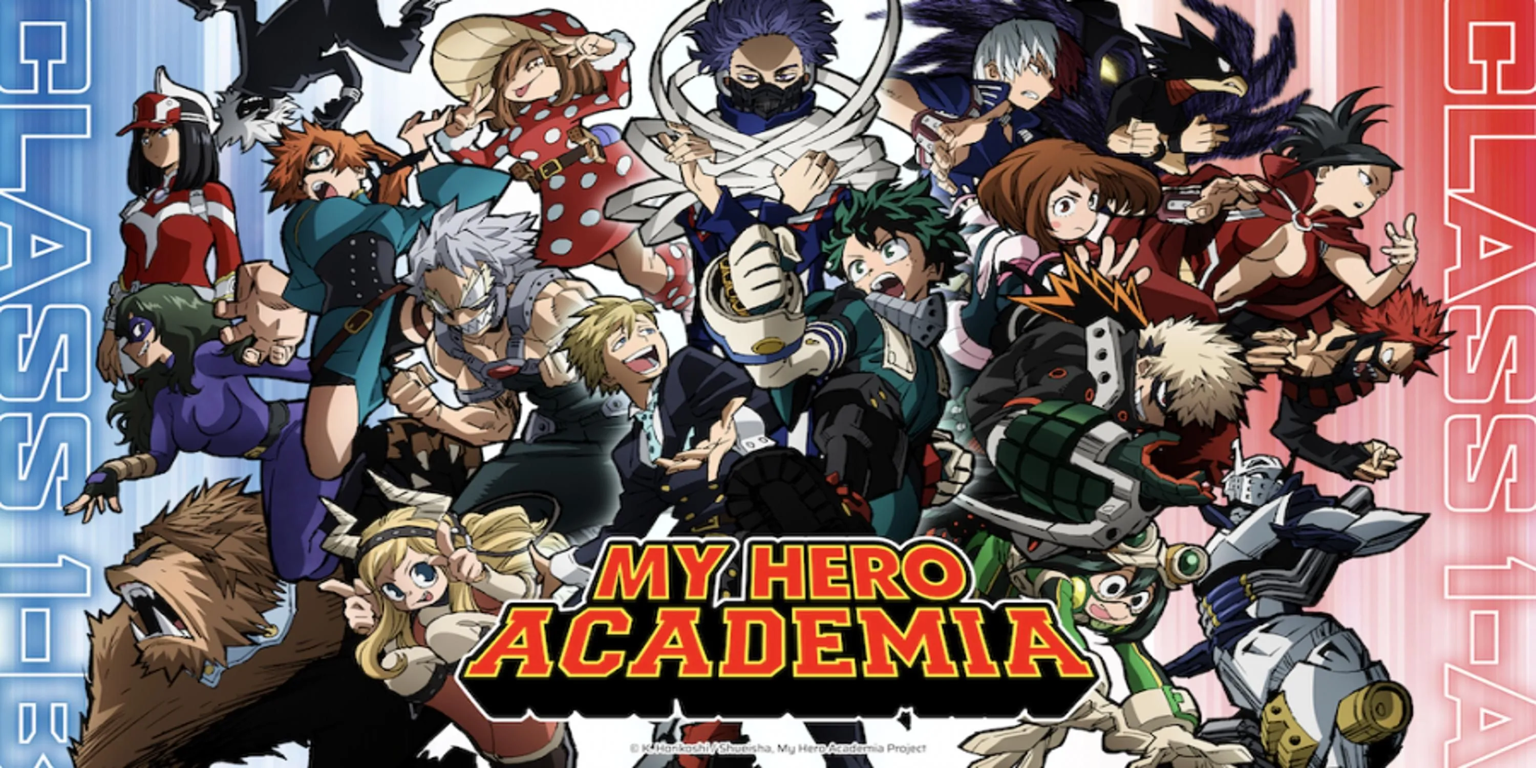 Hình ảnh từ Mùa 5 anime My Hero Academia, có thể là từ Arc Huấn luyện chung hoặc Arc My Villain Academia