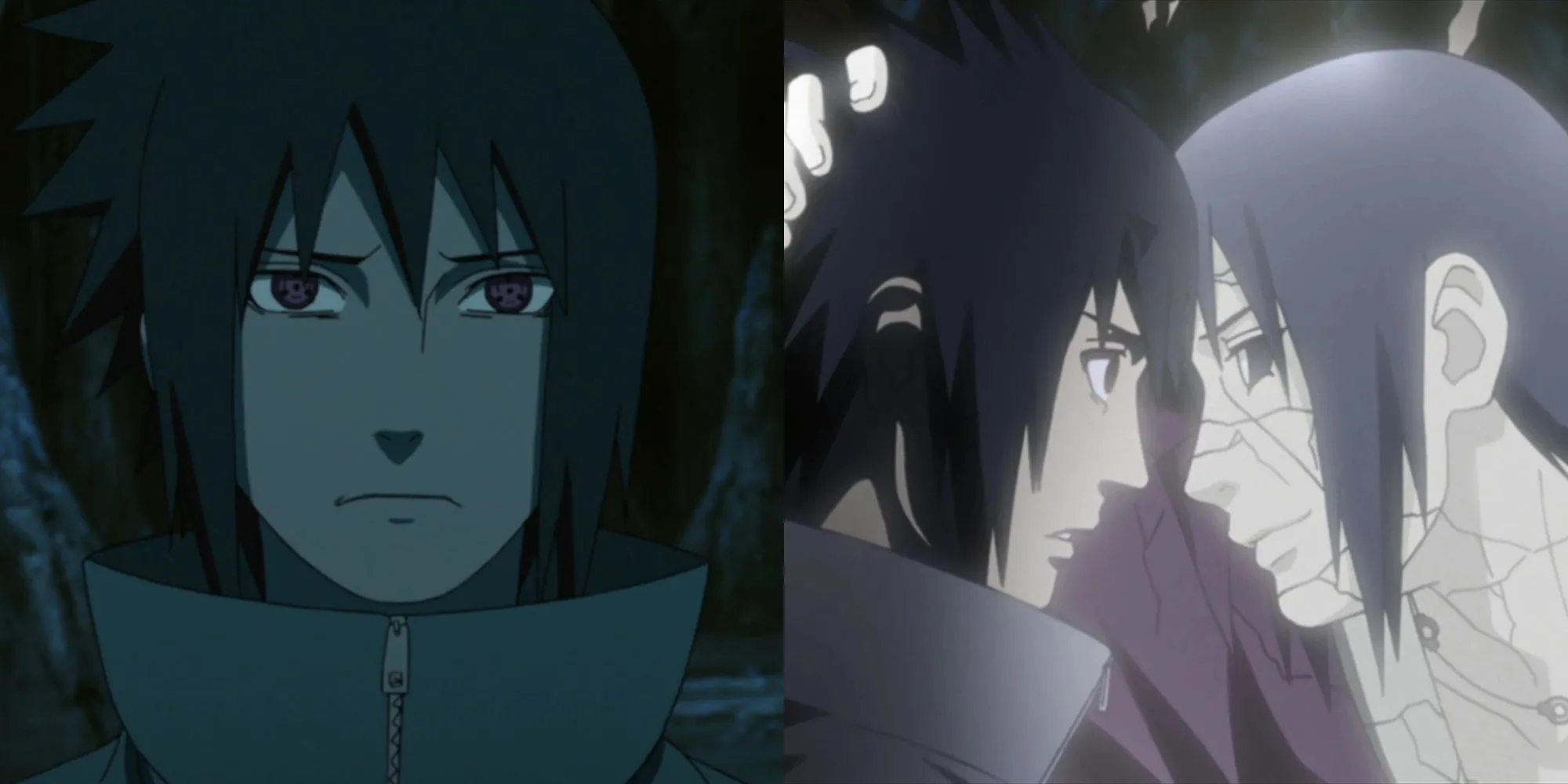 Itachi chạm vào trán Sasuke lần cuối trong tập 339 Naruto Shippuden, 'Em Sẽ Luôn Yêu Anh'