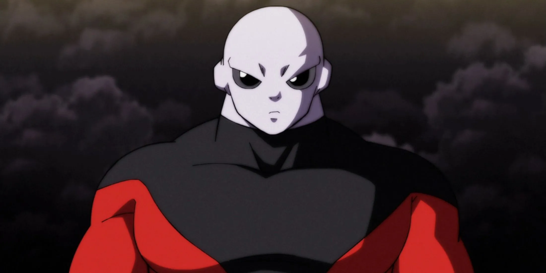 Jiren với ánh mắt kiên định và sức mạnh to lớn trong Dragon Ball Super