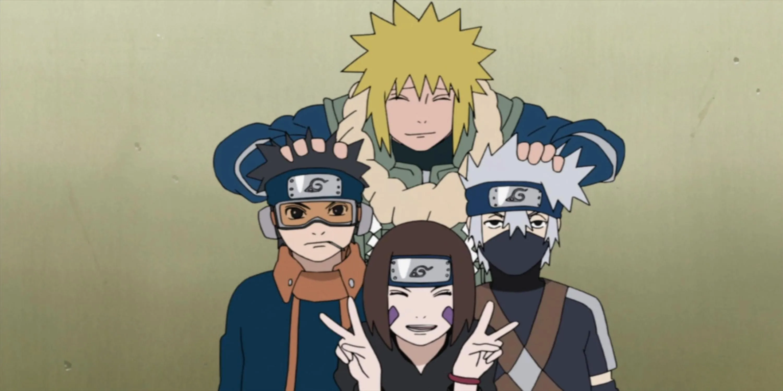 Kakashi Hatake thời trẻ cùng Obito Uchiha trong arc tiền truyện Kakashi Gaiden
