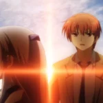 Kanade “Angel” Tachibana và Yuzuru Otonashi trong khoảnh khắc chia ly cuối Angel Beats