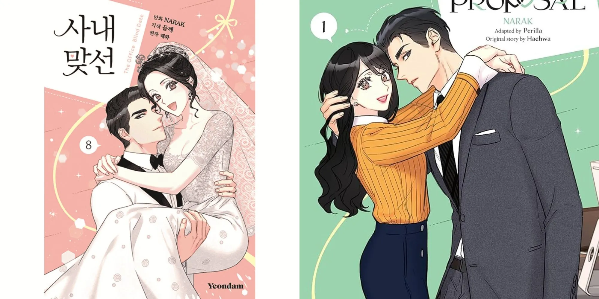 Kang Tae-mu và Shin Ha-ri trong manhwa lãng mạn công sở A Business Proposal