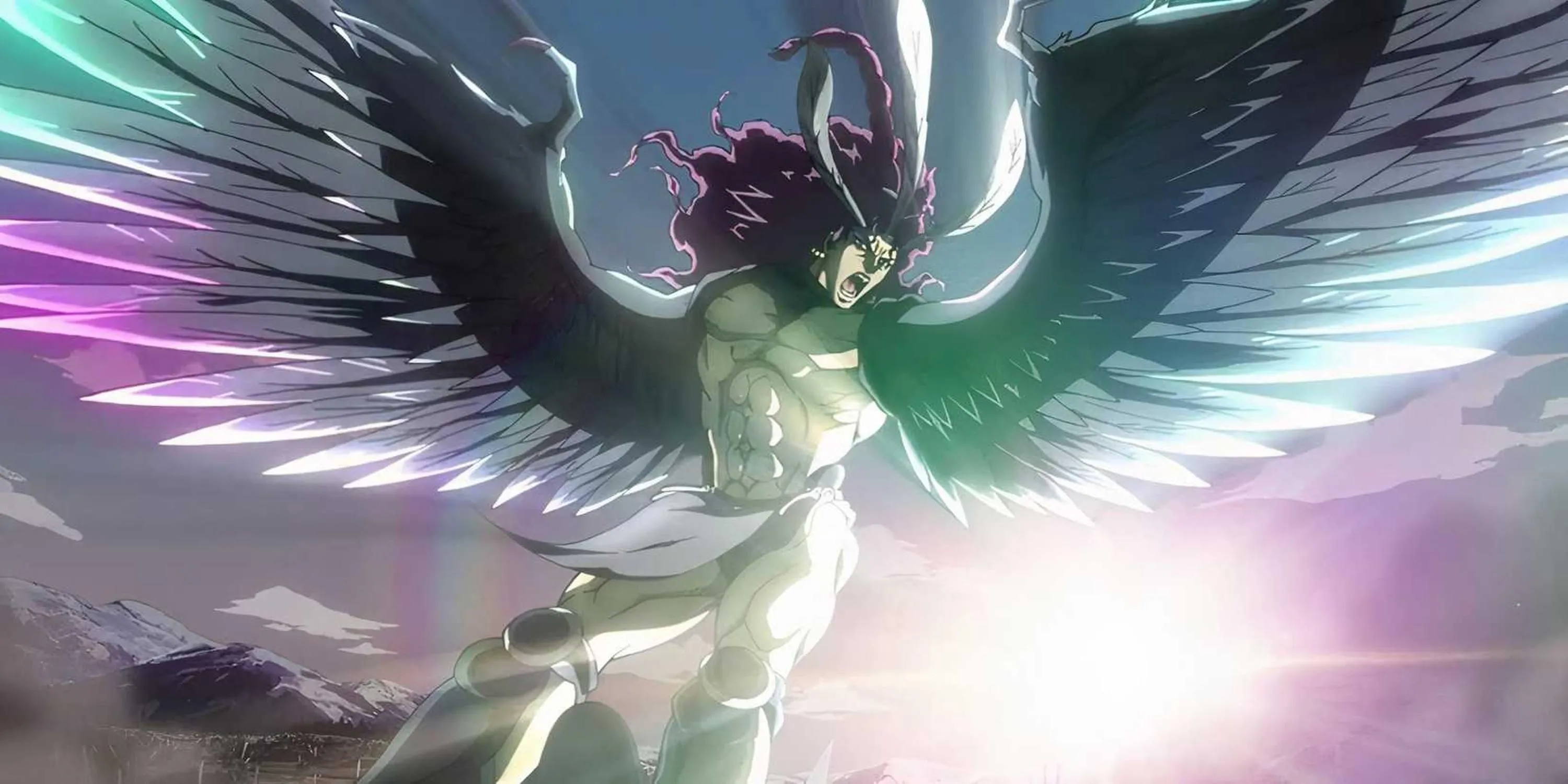 Kars ở dạng Sinh Vật Tối Thượng trong JoJo’s Bizarre Adventure