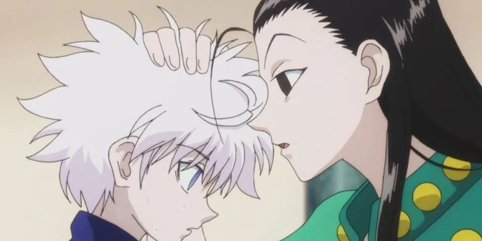 Killua Zoldyck và Illumi Zoldyck từ Hunter x Hunter