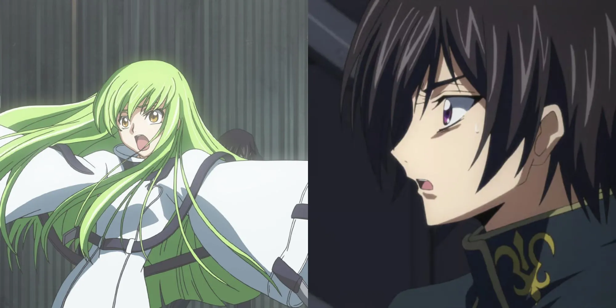 Lelouch Lamperouge và C.C. gặp nhau lần đầu tiên trong một cuộc hỗn chiến
