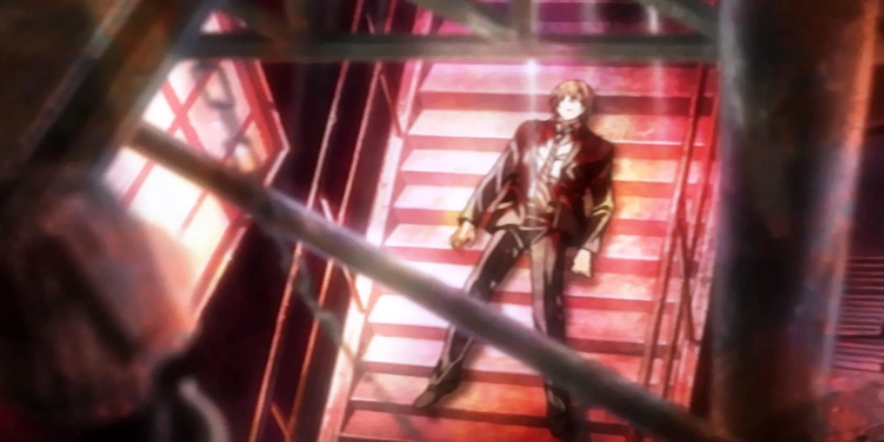 Light Yagami gục ngã sau khi bị bắn trong Death Note