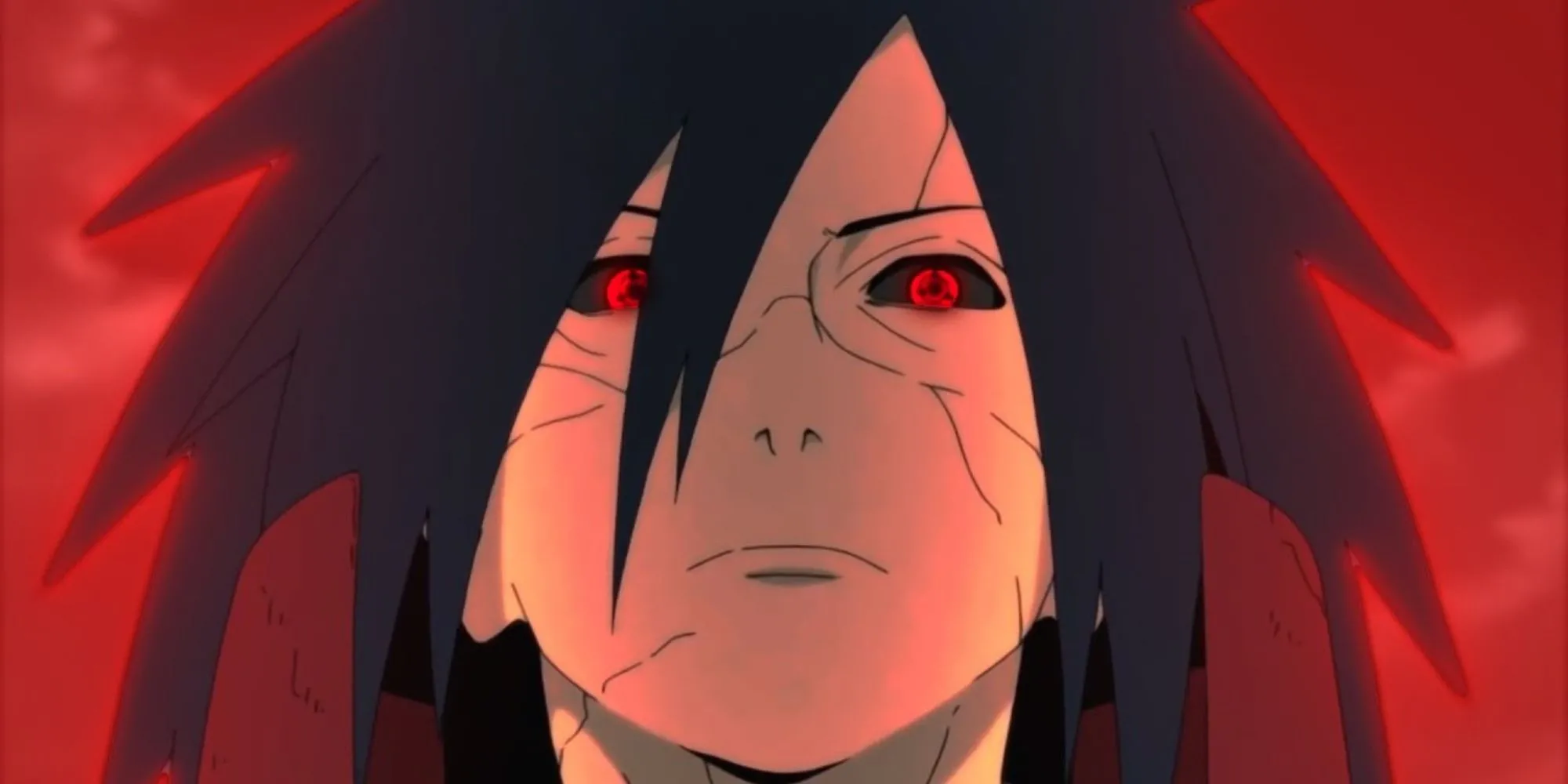 Madara Uchiha, Bóng ma của Uchiha với Sharingan, Rinnegan và Mộc Độn