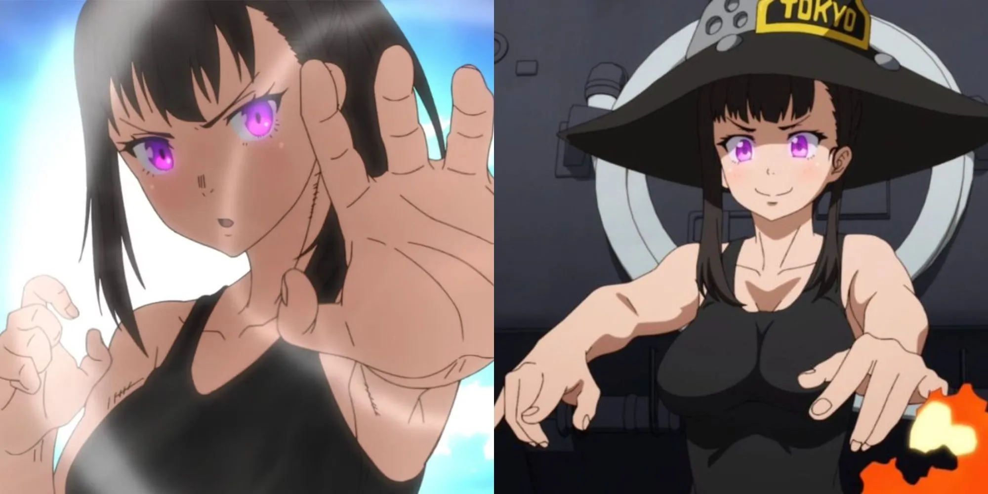 Maki Oze, người sử dụng 'Lửa Ma', với vẻ ngoài mạnh mẽ nhưng trái tim ấm áp trong Fire Force