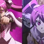 Mine - nữ xạ thủ tóc hồng của Akame ga Kill cầm khẩu Teigu Pumpkin khổng lồ