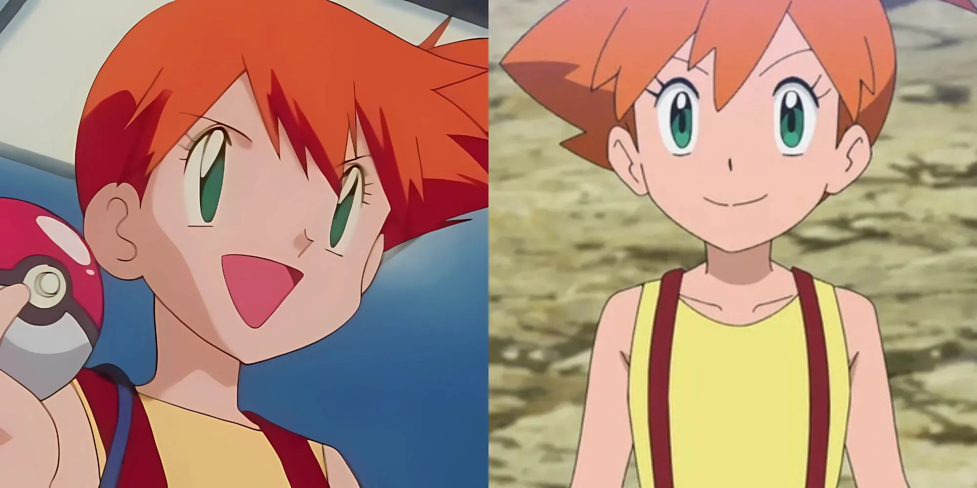 Misty (Kasumi) cùng Pokemon trong series Pokemon