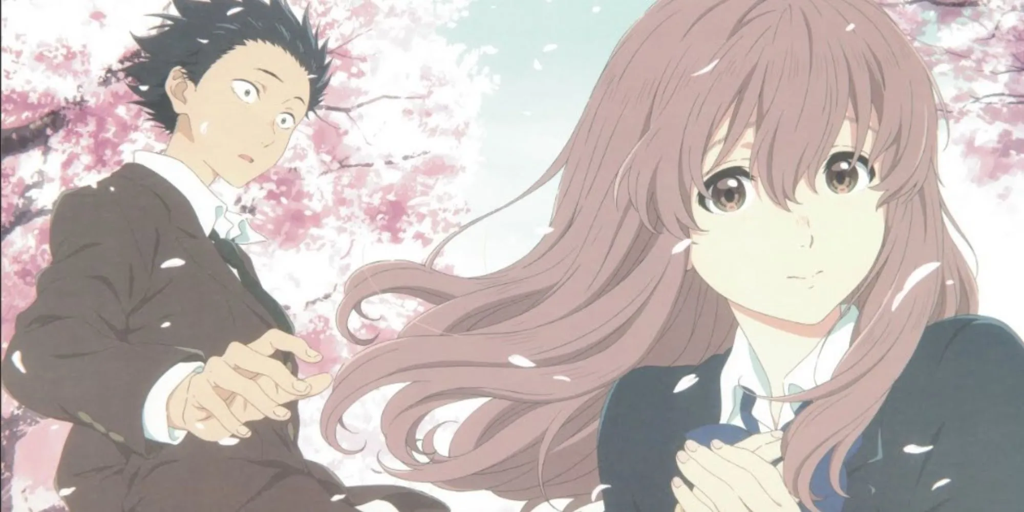 Một cảnh xúc động từ A Silent Voice, khắc họa nỗi đau tình cảm