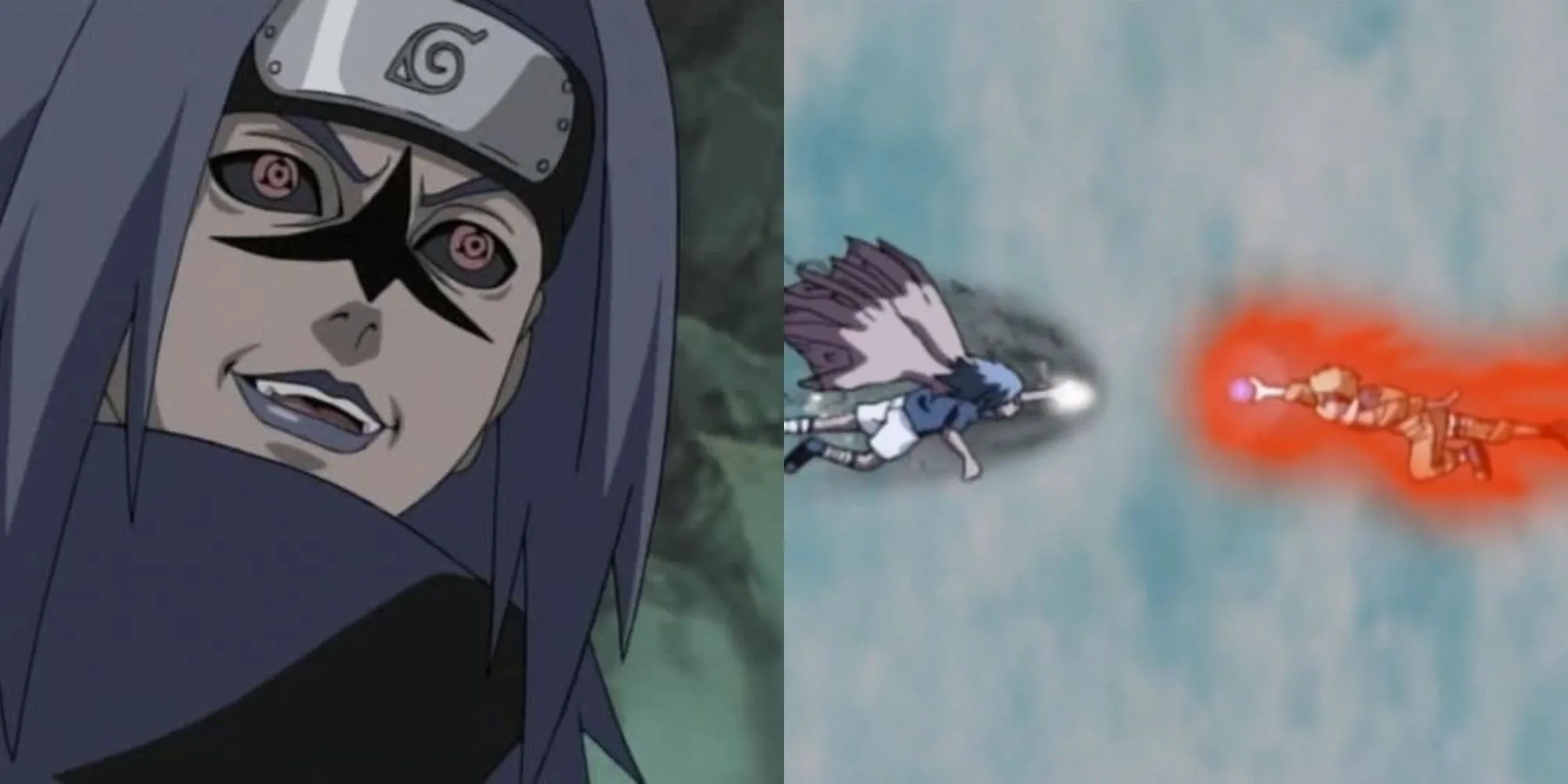 Naruto và Sasuke sử dụng Rasengan và Chidori đối đầu tại Thung Lũng Tận Cùng, tập 134 Naruto