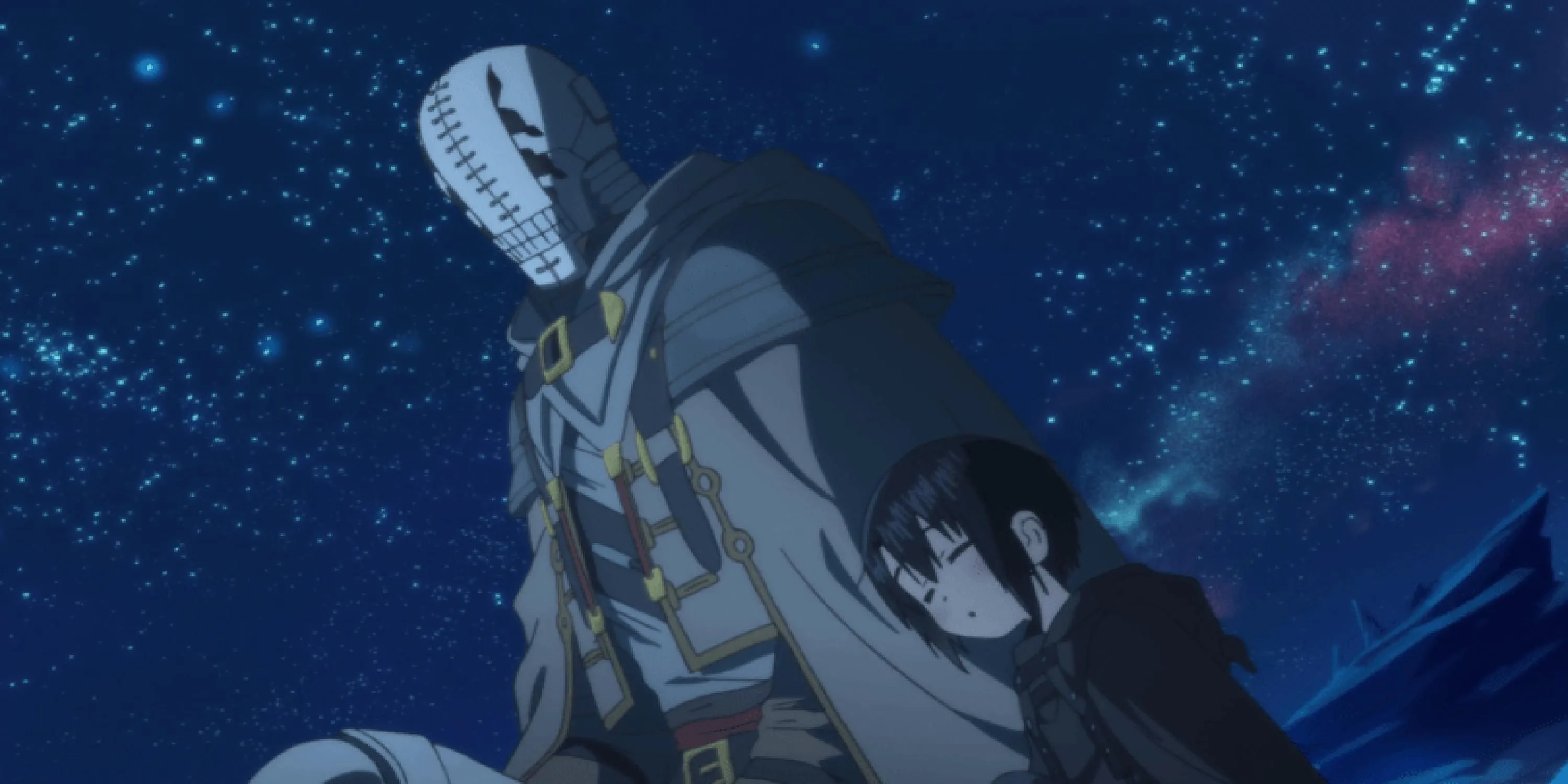 Người Golem và cô bé Somali cùng nhau khám phá khu rừng trong anime Somali and the Forest Spirit