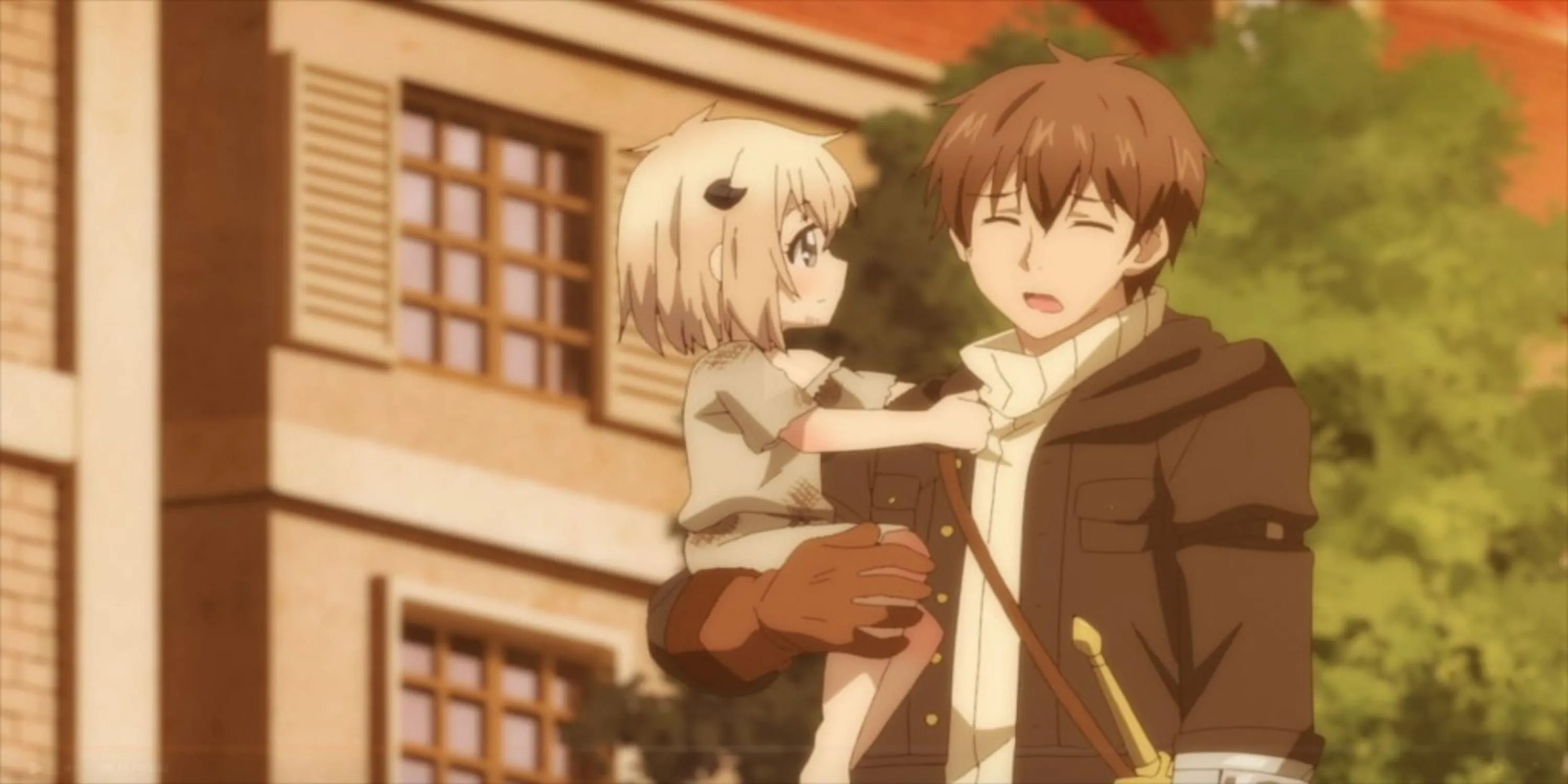 Nhà mạo hiểm Dale dịu dàng chăm sóc cô con gái nuôi Latina trong anime If It’s for My Daughter, I’d Even Defeat a Demon Lord