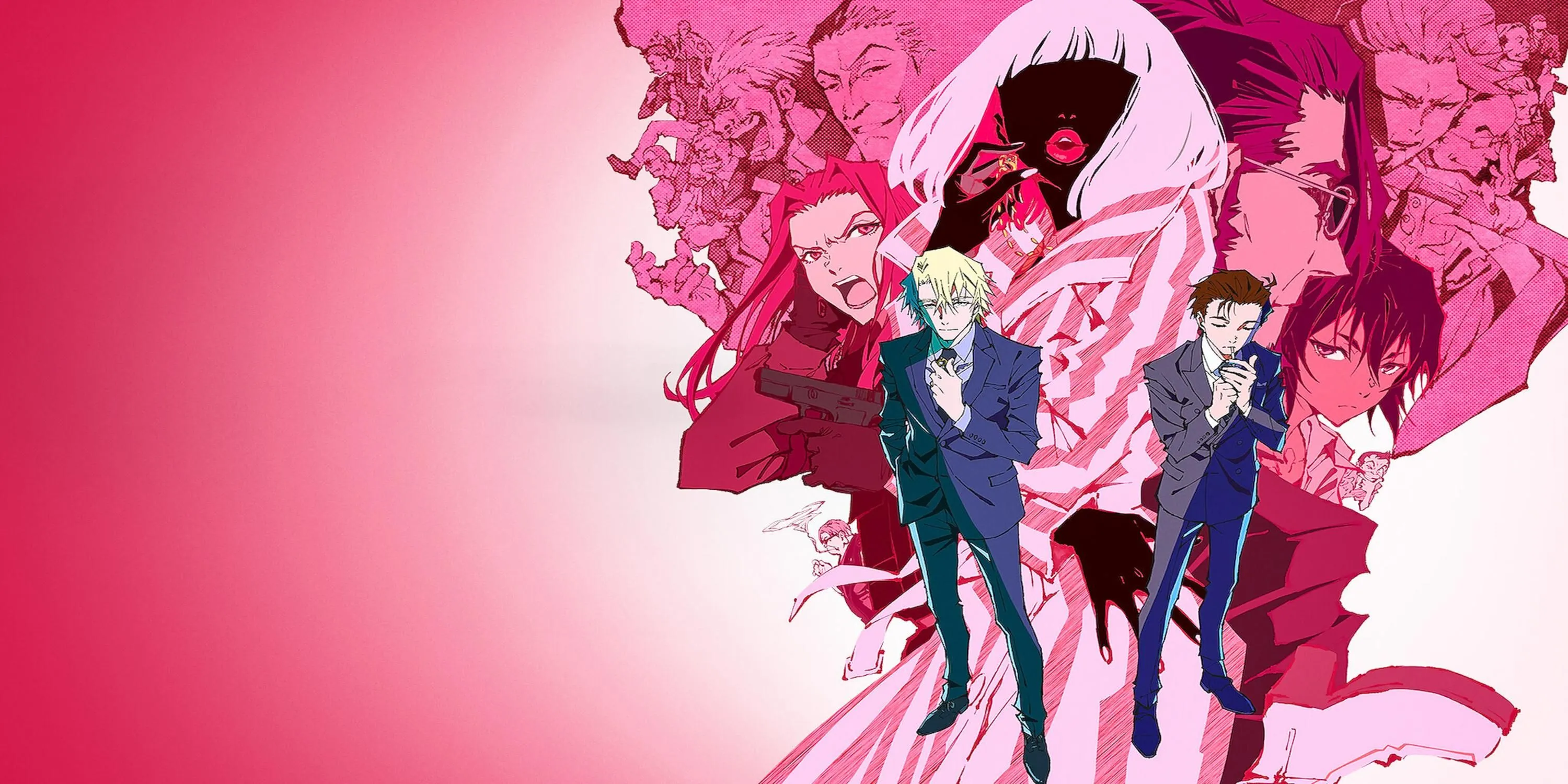 Nhóm lừa đảo chuyên nghiệp trong anime Great Pretender, đối đầu với thế giới tội phạm.