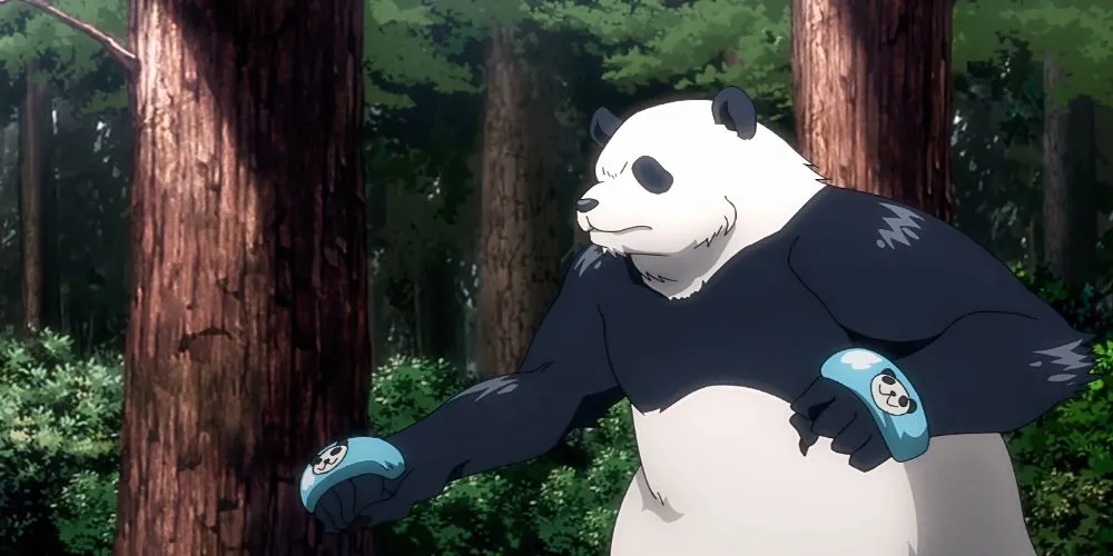 Panda, thi thể nguyền rủa có cảm xúc và mối liên kết sâu sắc với Hiệu trưởng Yaga