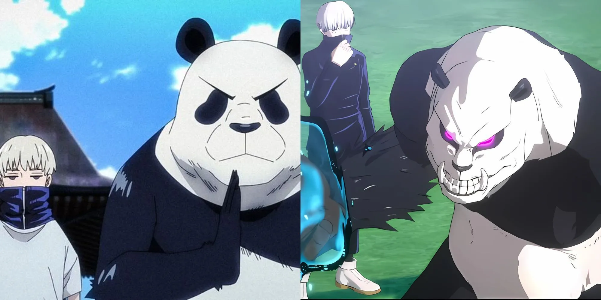 Panda và Toge Inumaki, hai chú thuật sư trường Tokyo