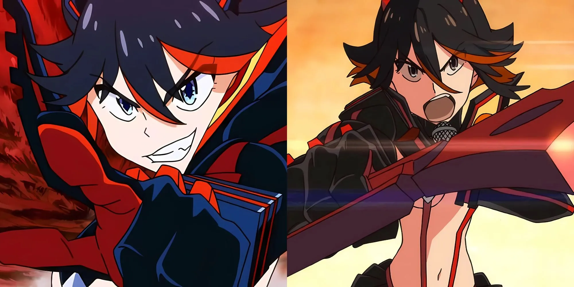 Ryuko Matoi trong Kill la Kill với lưỡi kéo