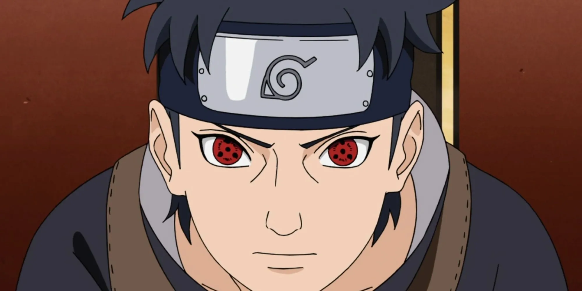 Shisui Uchiha với đôi mắt Sharingan trong Naruto