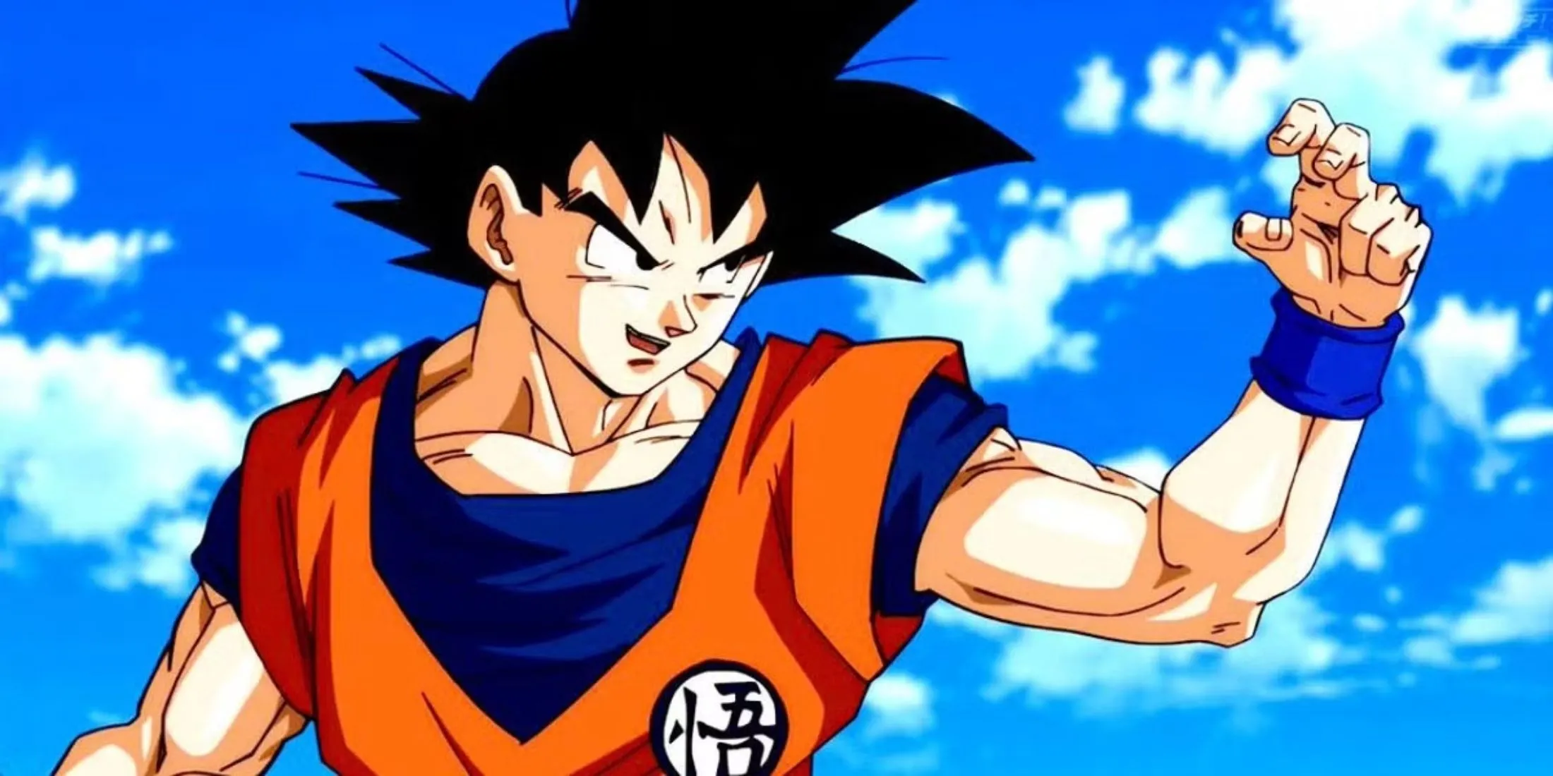 Son Goku trong một cảnh chiến đấu quyết liệt trong Dragon Ball Z