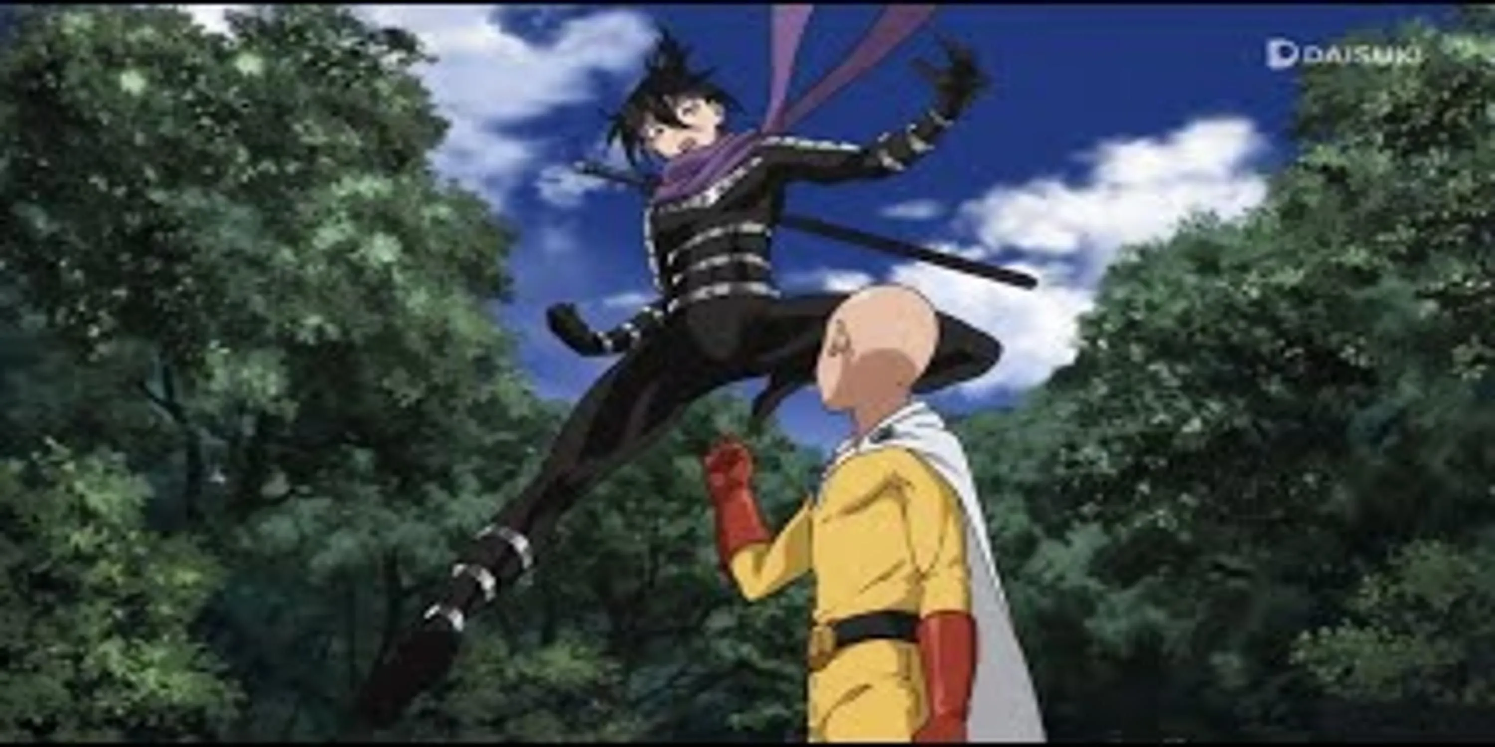 Speed-o'-Sound Sonic bị Saitama đấm 'điếng' giữa hai chân trong One Punch Man