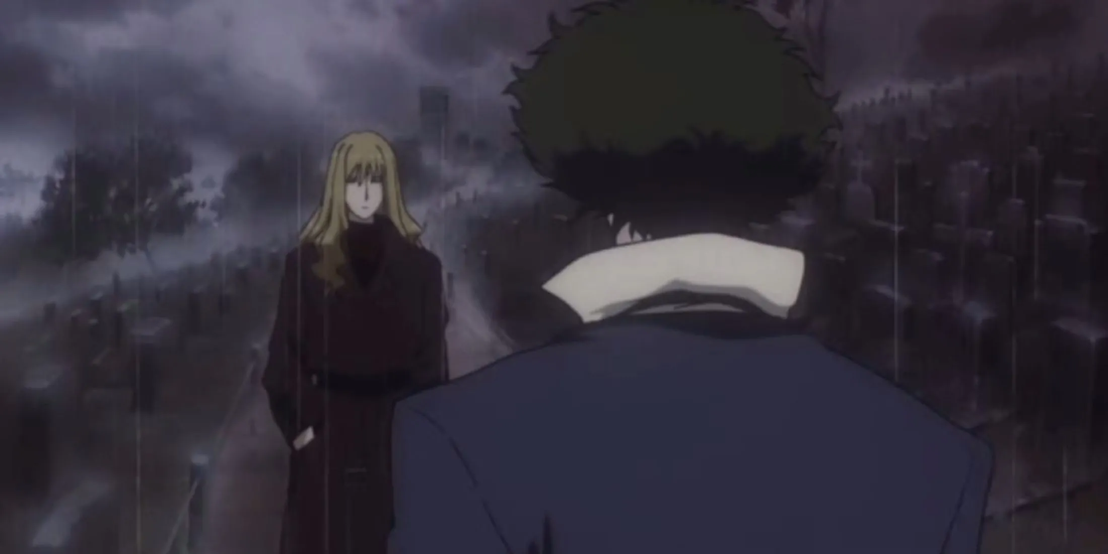 Spike Spiegel trong khoảnh khắc &quot;Bang&quot; cuối cùng của Cowboy Bebop