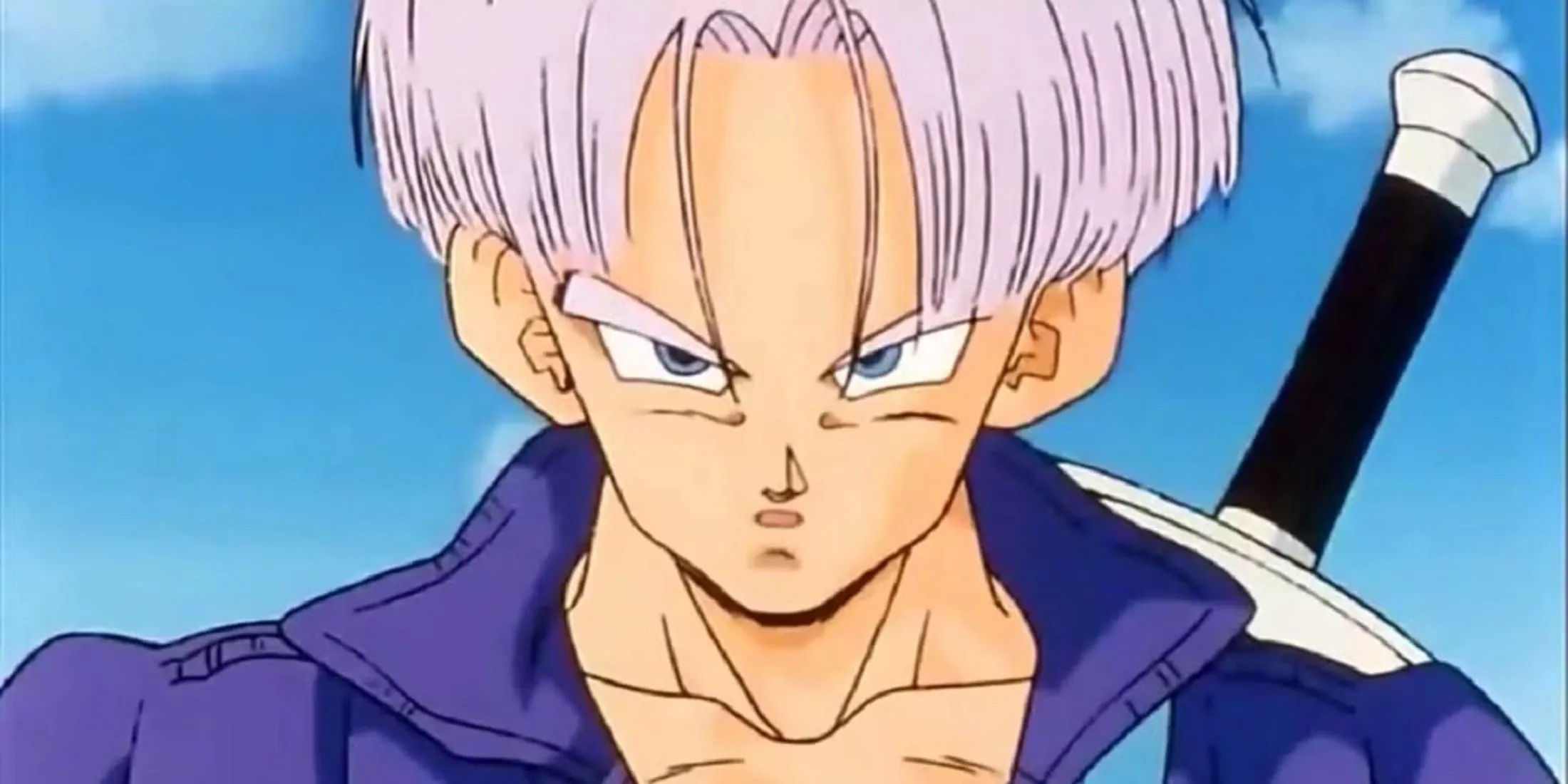 Trunks tương lai chuẩn bị chiến đấu trong Dragon Ball Z Android Saga
