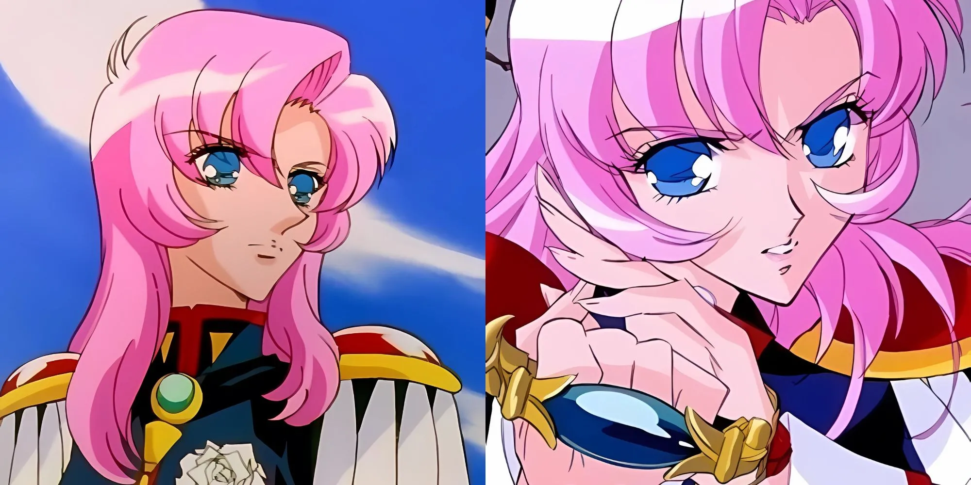 Utena Tenjou trong bộ đồng phục nam của Học viện Ohtori trong Revolutionary Girl Utena