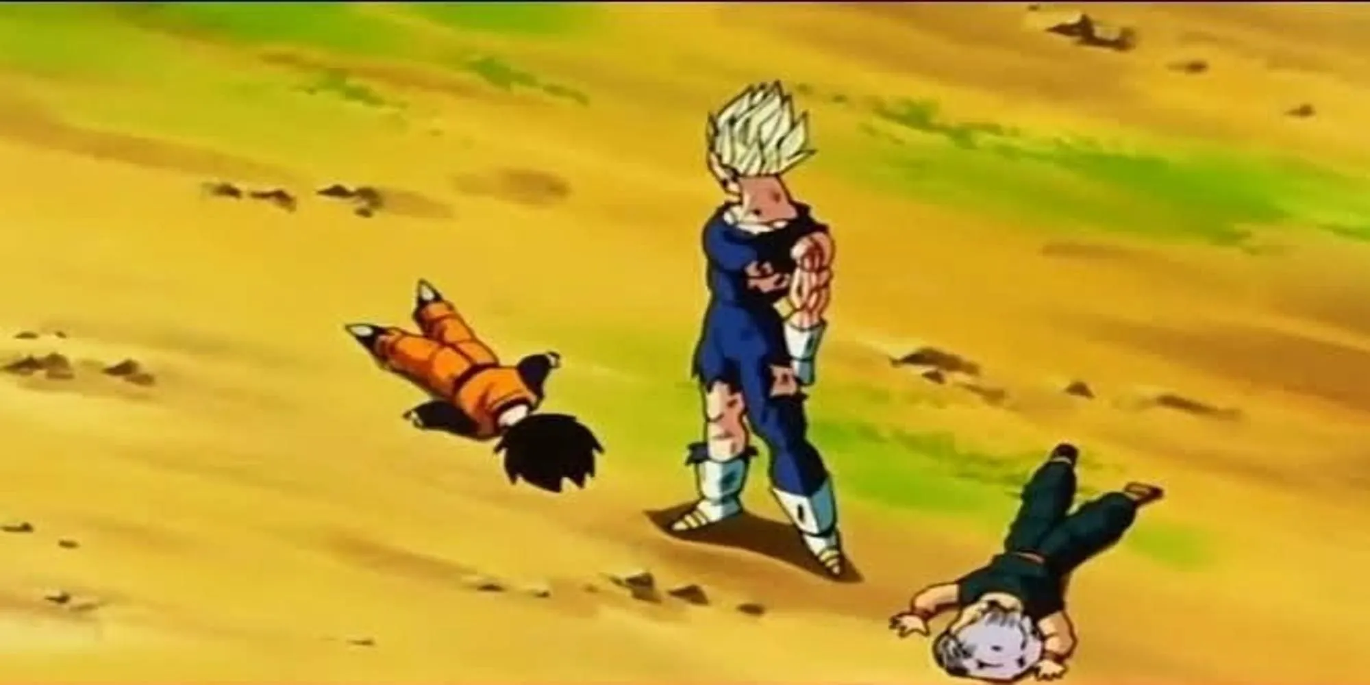 Vegeta hy sinh bản thân chống lại Majin Buu