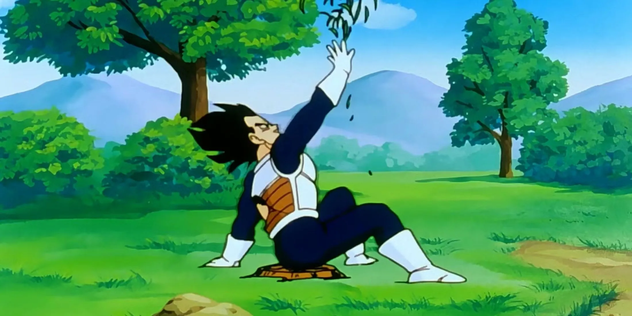 Vegeta vui mừng khi nghe tin Frieza và Goku đều chết trên Namek trong Dragon Ball Z